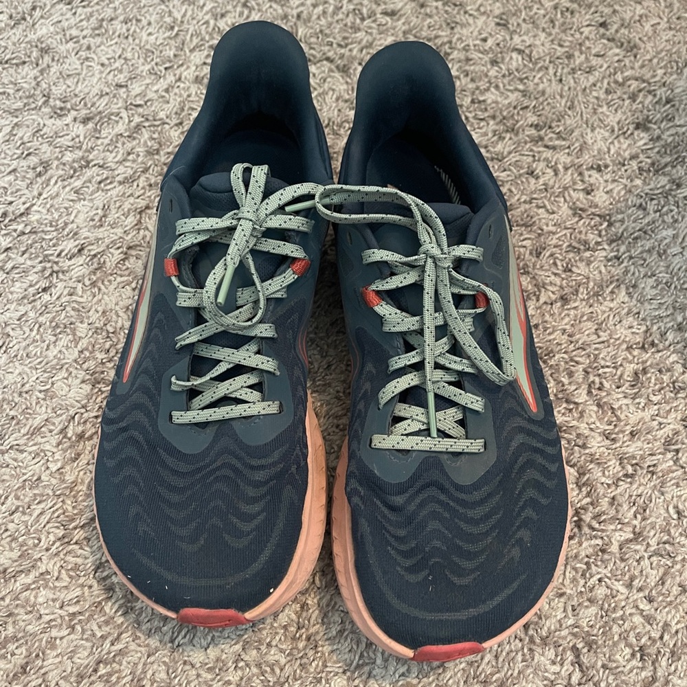 Altra Torin 7 Womens Sz 9.5 Deep teal/Pink